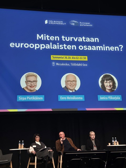 Kirjamessujen 2025 meppikeskustelu