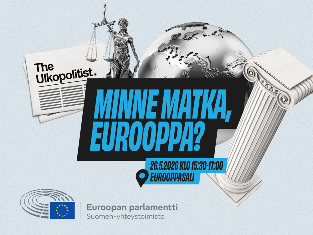 Minne menet, Eurooppa -keskustelutilaisuus